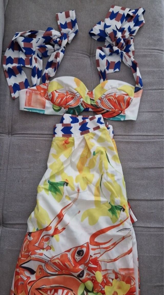 Completo estivo multicolor