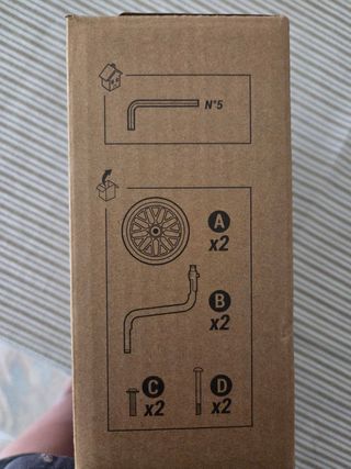 Ruedas bicicleta niño - 2 unid.