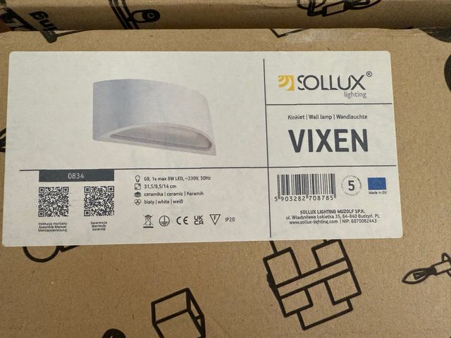 Aplique Vixen Sollux - Blanco