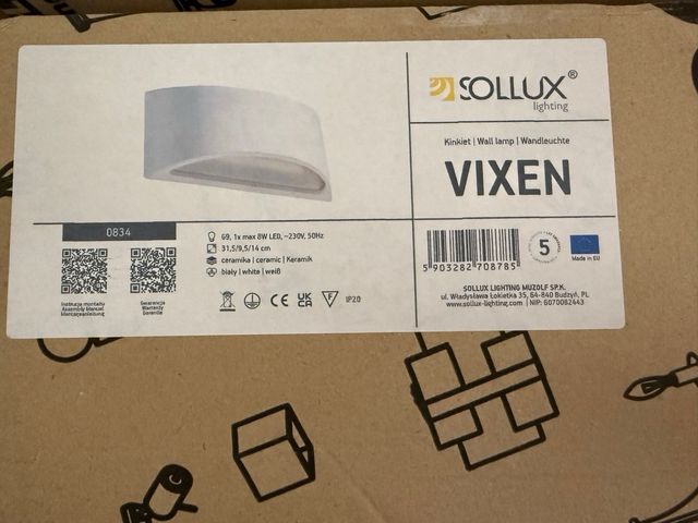 Aplique Vixen Sollux - Blanco