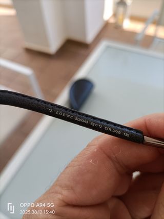 Gafas sol Loewe -negro