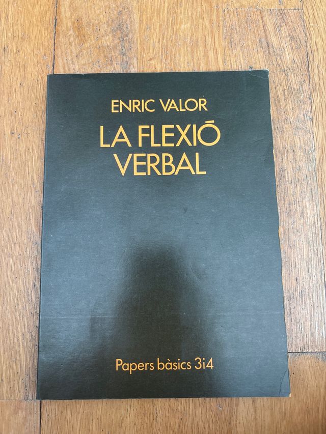 La flexió verbal