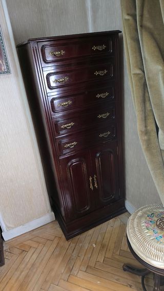 Mesa - Librería, estanteria abatible de 150x60x45