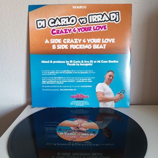 Vinilo Di Carlo vs Irra Dj - Crazy 4 Your Love