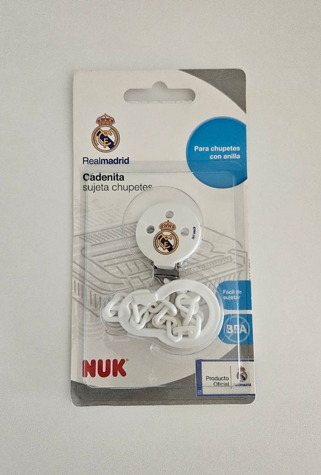 Cadenita chupete Real Madrid NUK