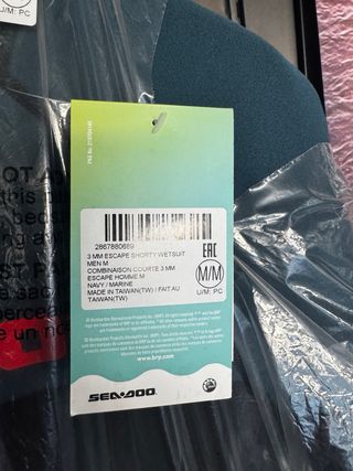 Neopreno SeaDoo manga corta