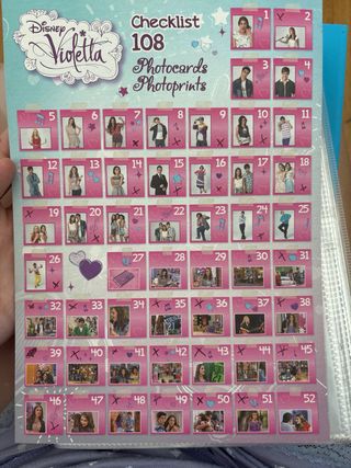 Álbum Panini Violetta Tini 