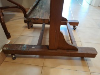 Caballete profesional de pintura con ruedas