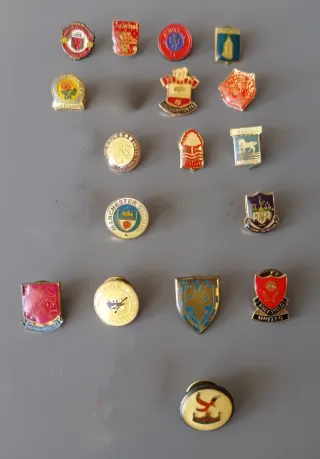 Pins fútbol inglés - Premier League - 17 uds