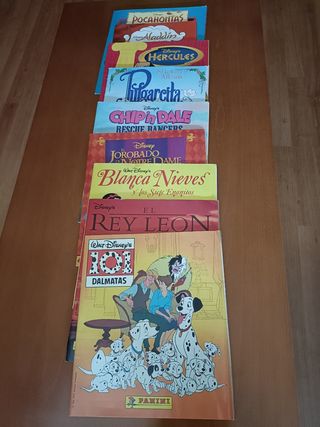 Álbumes cromos Disney Panini