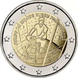 Moneda 2€ Francia - Mundial Rugby 2023