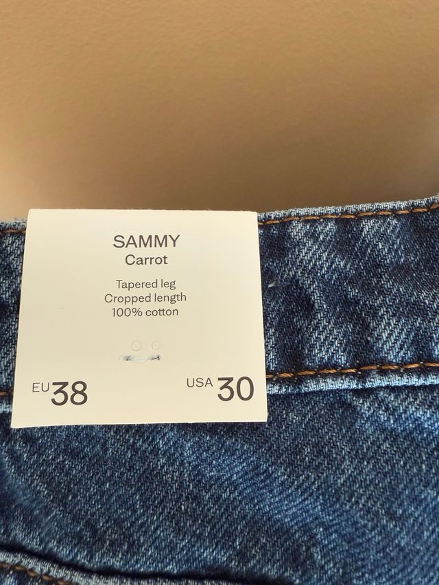 Vaqueros Hombre M - Azul