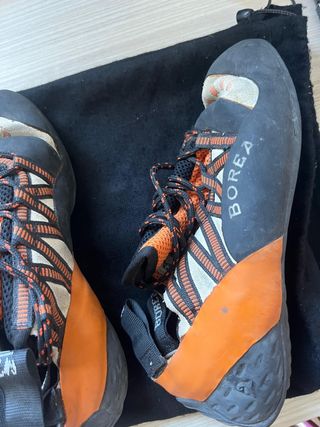 Zapatillas escalada Boreal, suela Vibram