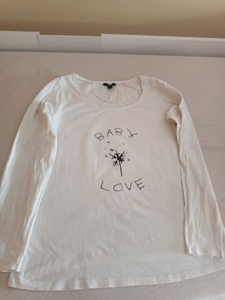 Premamá - Camiseta blanca