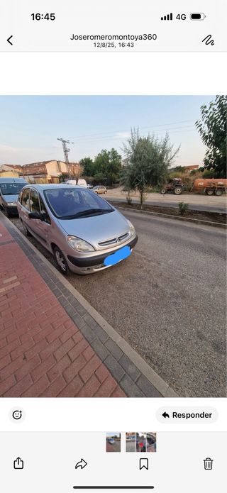 Citroen Picasso plata