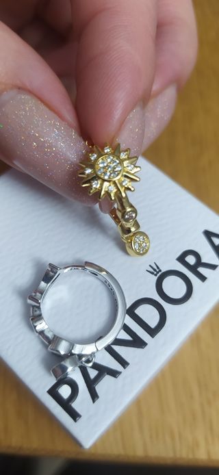 Pendientes Pandora Sol y Luna