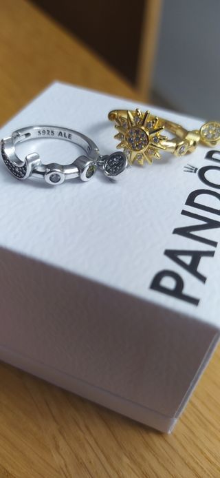 Pendientes Pandora Sol y Luna