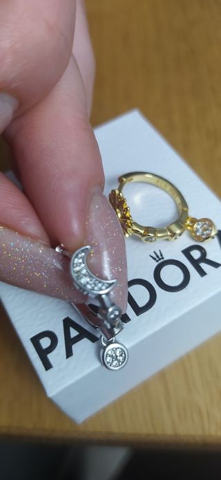 Pendientes Pandora Sol y Luna