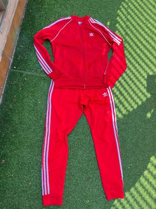 Chándal Adidas rojo