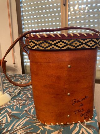 Bolso Matero Cuero Auténtico