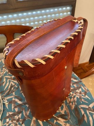 Bolso Matero Cuero Auténtico