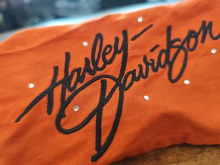 Bandana Harley Davidson arancione