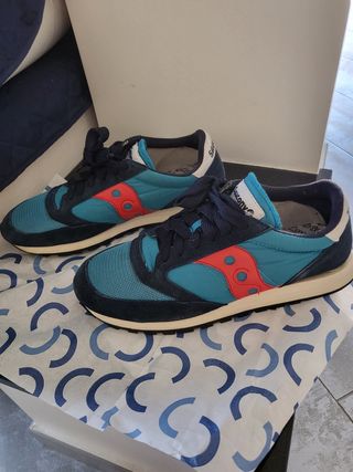 Saucony Jazz  - 46 - Blu e azzurro Usate Poco