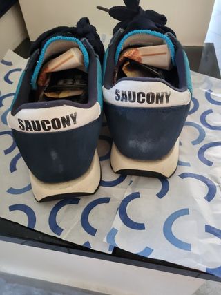 Saucony Jazz  - 46 - Blu e azzurro Usate Poco