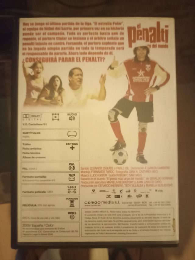 DVD El Penalti Más Largo del Mundo