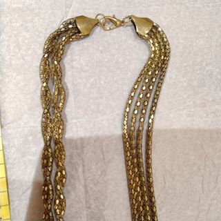 Collar dorado largo - Gargantilla