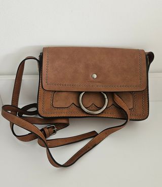 Bolso bandolera marrón
