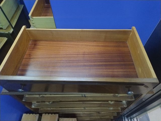 Cómoda madera 6 cajones