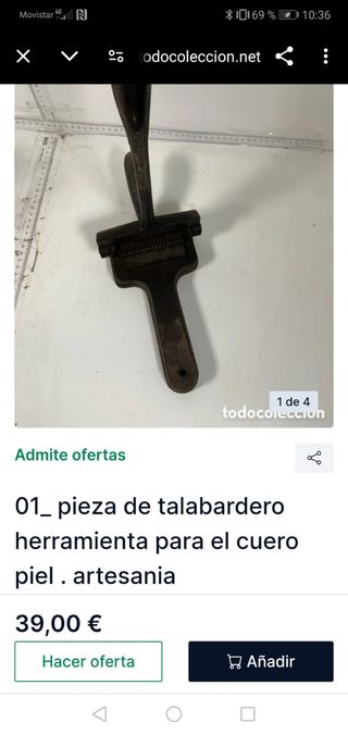 Máquina cortadora cuero GRAP.