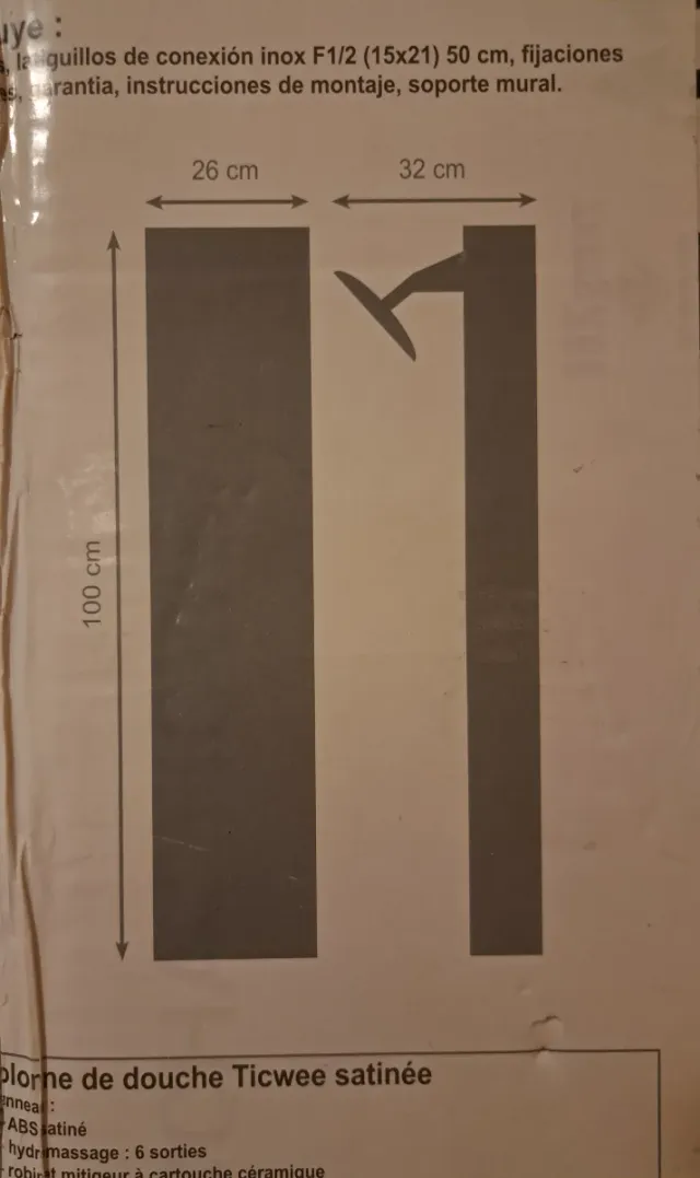 Columna hidromasaje Rousseau