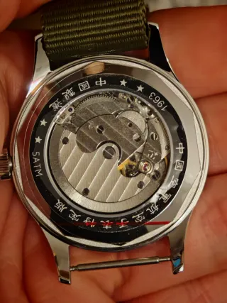 Reloj Seagull 19 Zuan automático nuevo vintage.