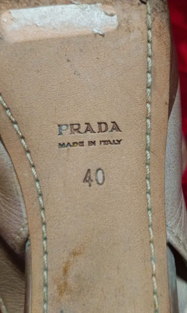 Zapatos Prada Beige - Tacones