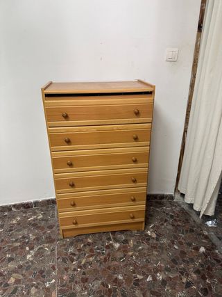 Cajonera madera 6 cajones
100cmx50cmx35