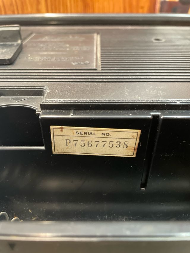 Radiocassetta Sanyo M9922RK - Grigio