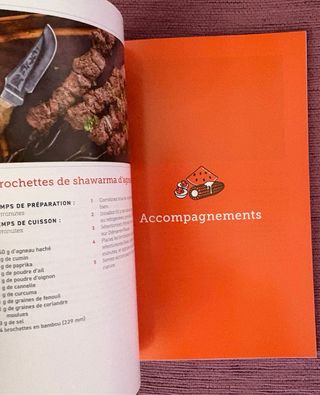 Libro de recetas Cosori freidora Francés y alemán
