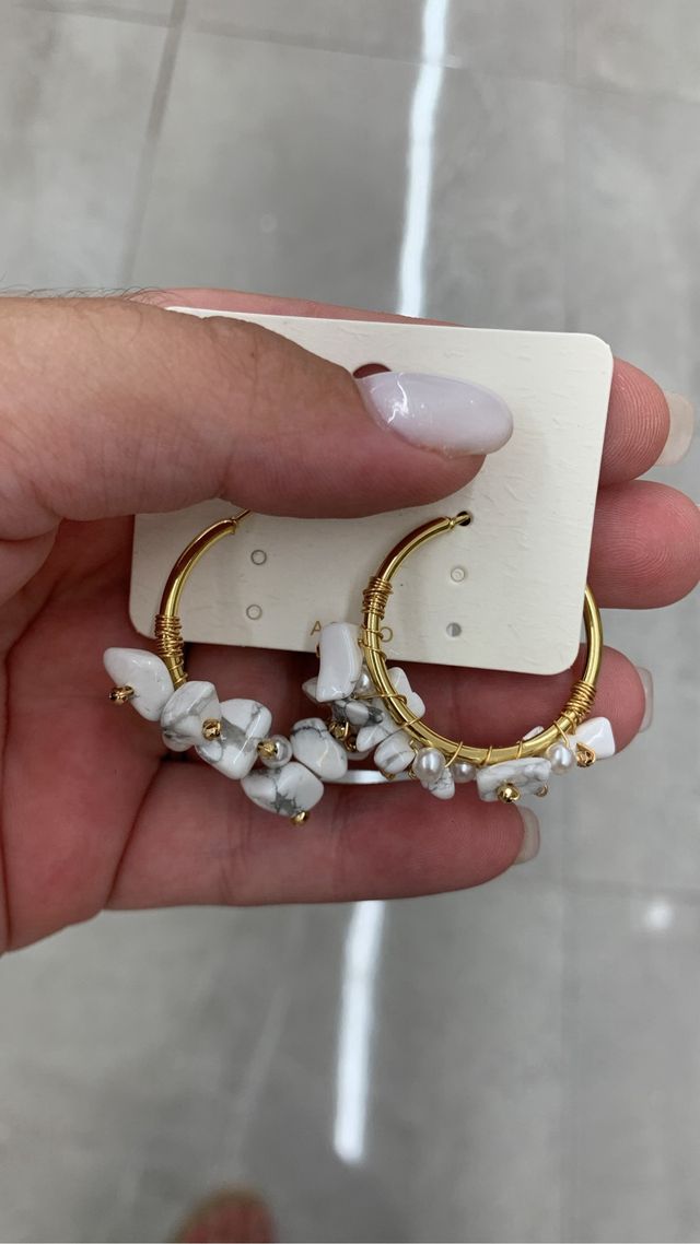 Pendientes aro acero inoxidable 