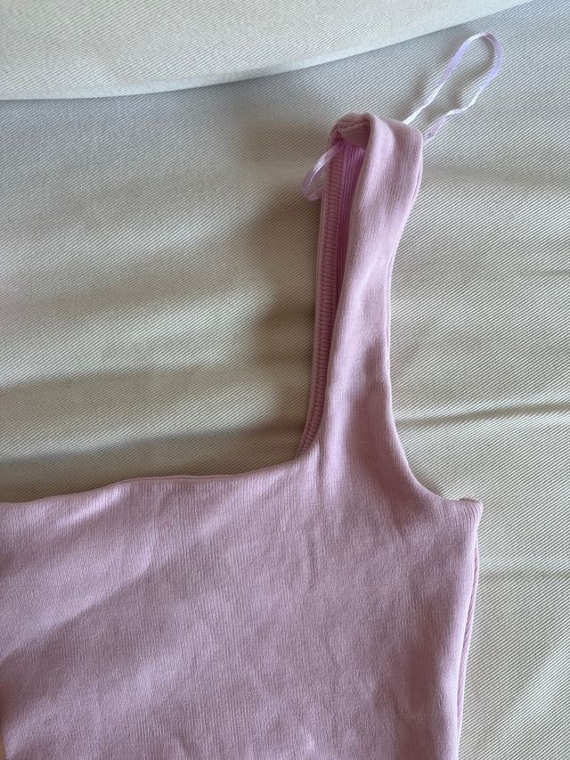 Top rosa pastel - Tirantes finos