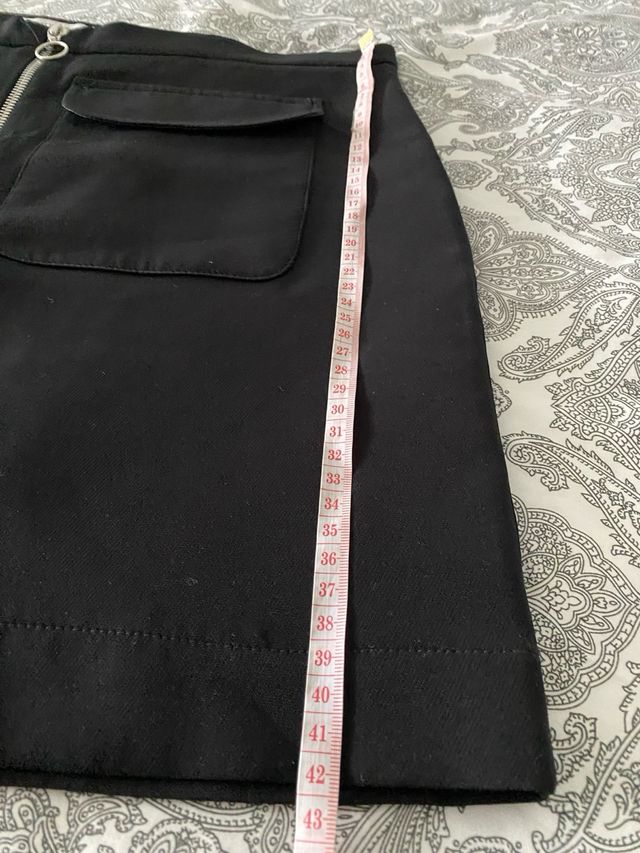 Mini Falda Negra Easy Wear