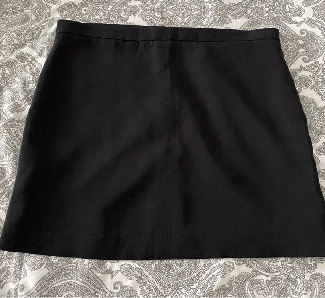 Mini Falda Negra Easy Wear