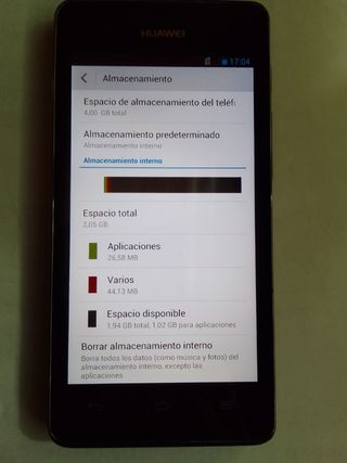 HUAWEI ASCEND - Smartphone Negro