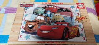 Puzzle Cars 100 piezas Madera