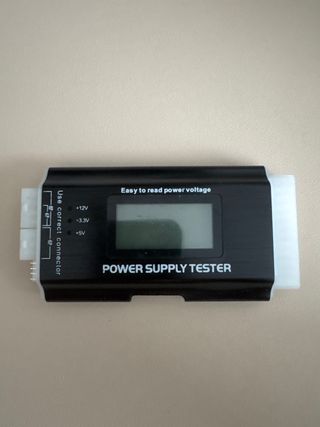 Probador fuente alimentación PC