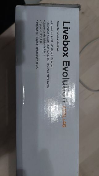 Livebox Evolution - Router Fibra