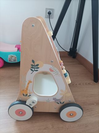 Andador Bebé de Madera