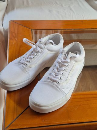Vans Old Skool Blancas - Nuevas