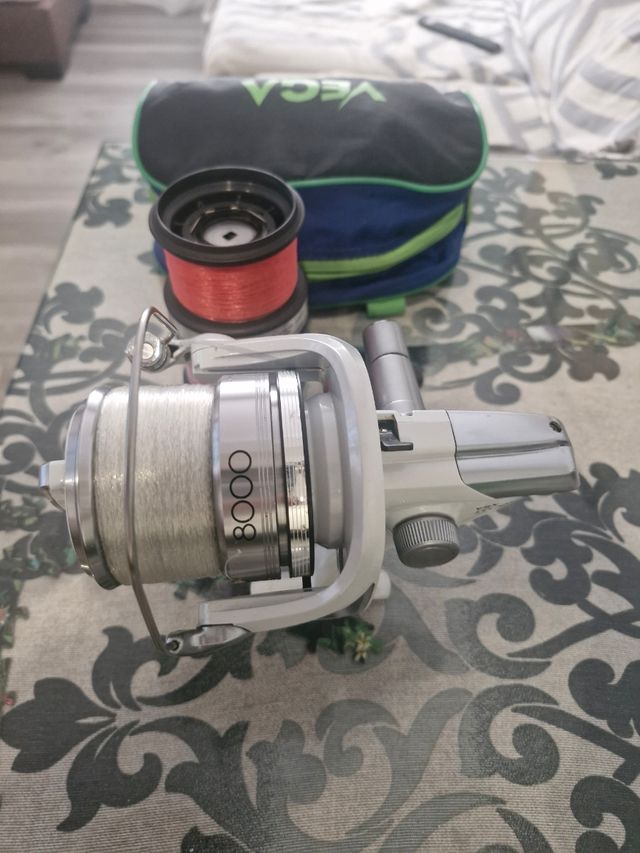 Carrete Shimano Speedcast XSA + 3 bobinas